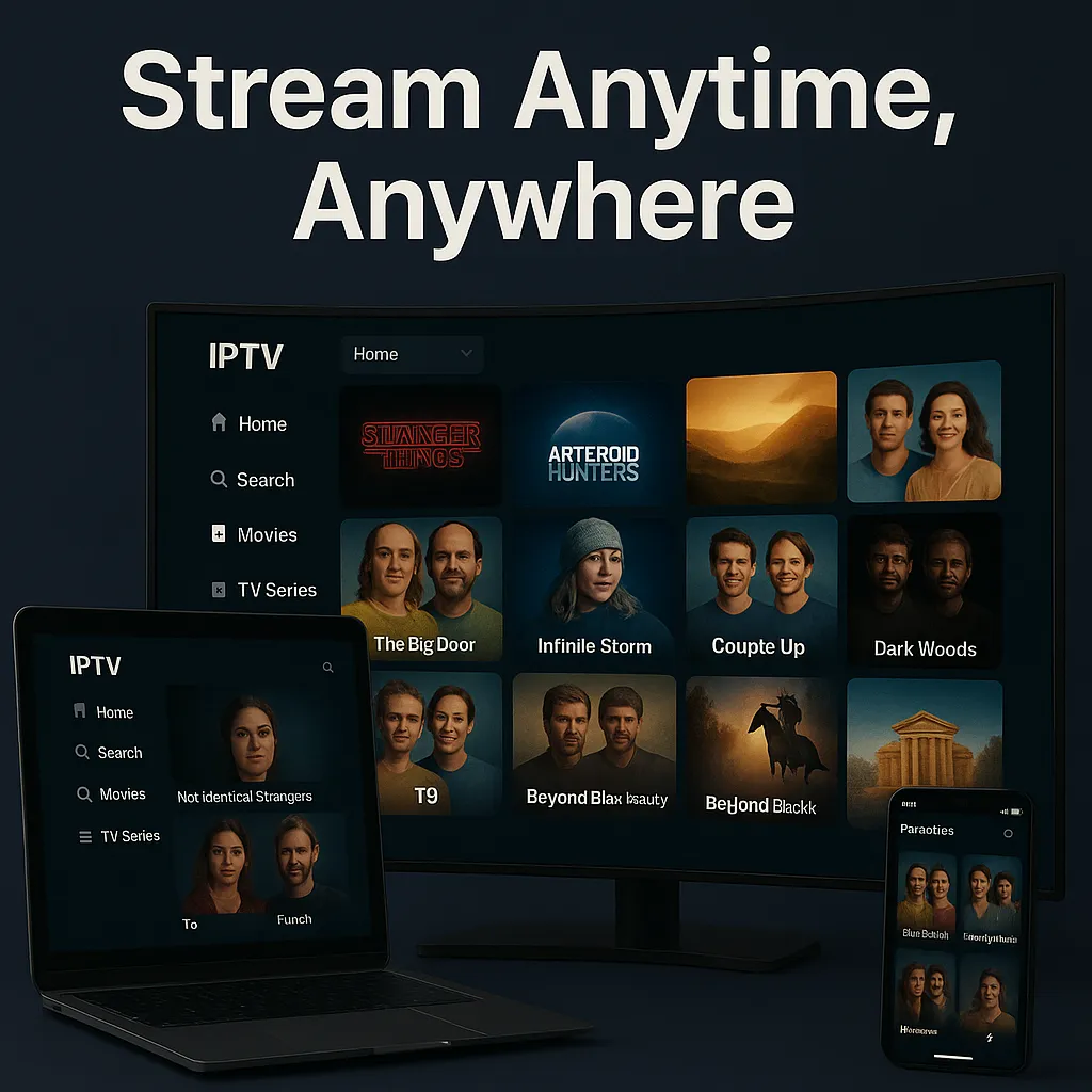 Mega OTT IPTV Panel Interface